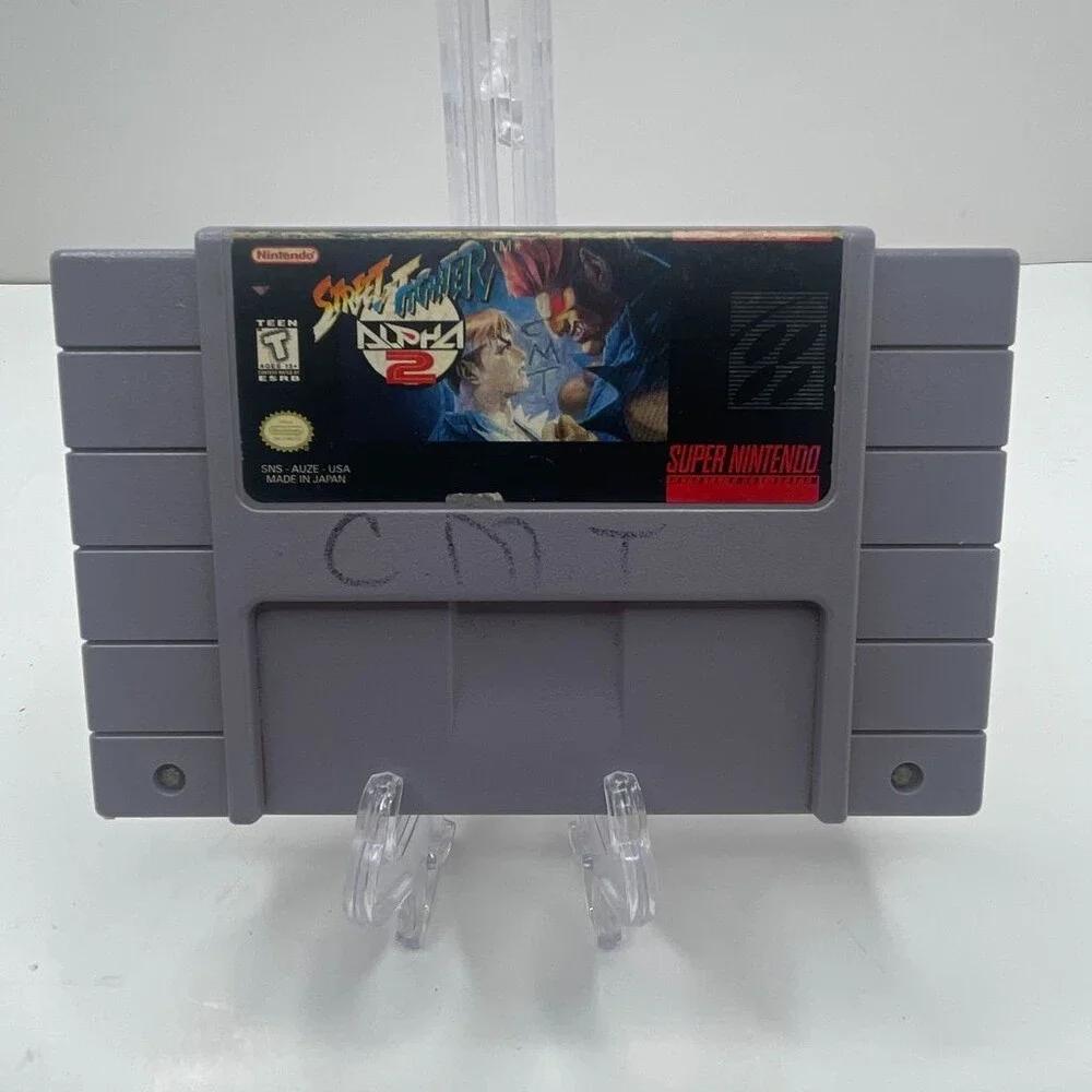 Street Fighter Alpha 2 SNES (Super Nintendo) USA Cartridge Only